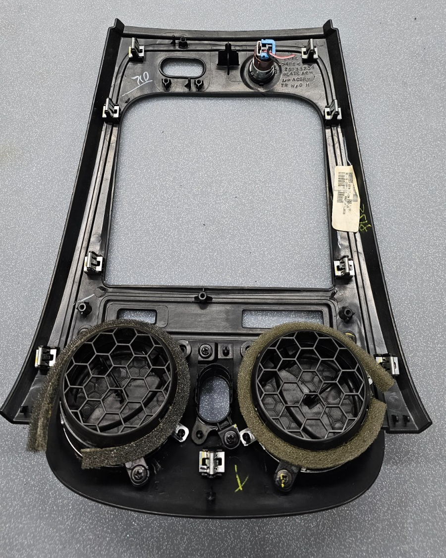🔥06-11 HHR Center Dash AM FM Radio Display Stereo Audio Trim Gray B37 Black