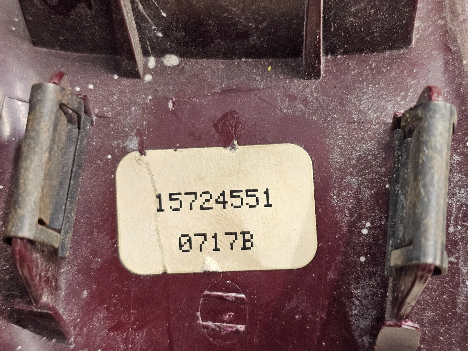 🔥95-99 Chevy C/K TAHOE YUKON Left Driver Master Power Window Switch Red OEM WS2