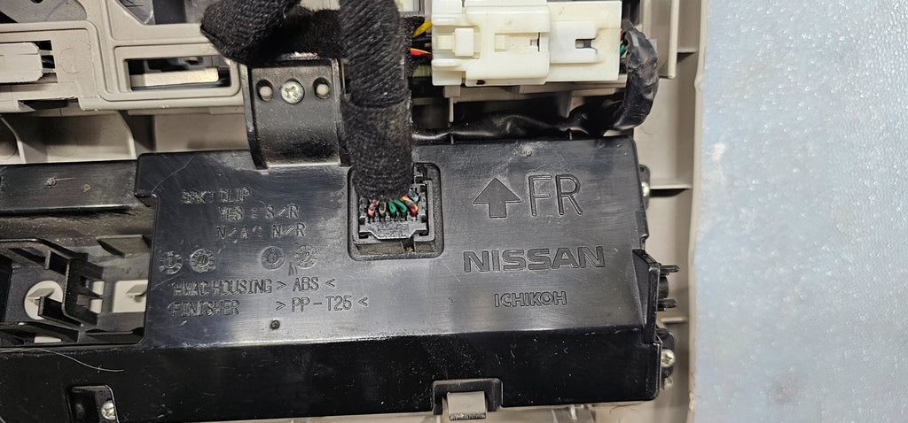 🔥08-12 NISSAN PATHFINDER OVERHEAD CONSOLE W/REAR A/C SUNROOF HVAC CONTROL GRAY