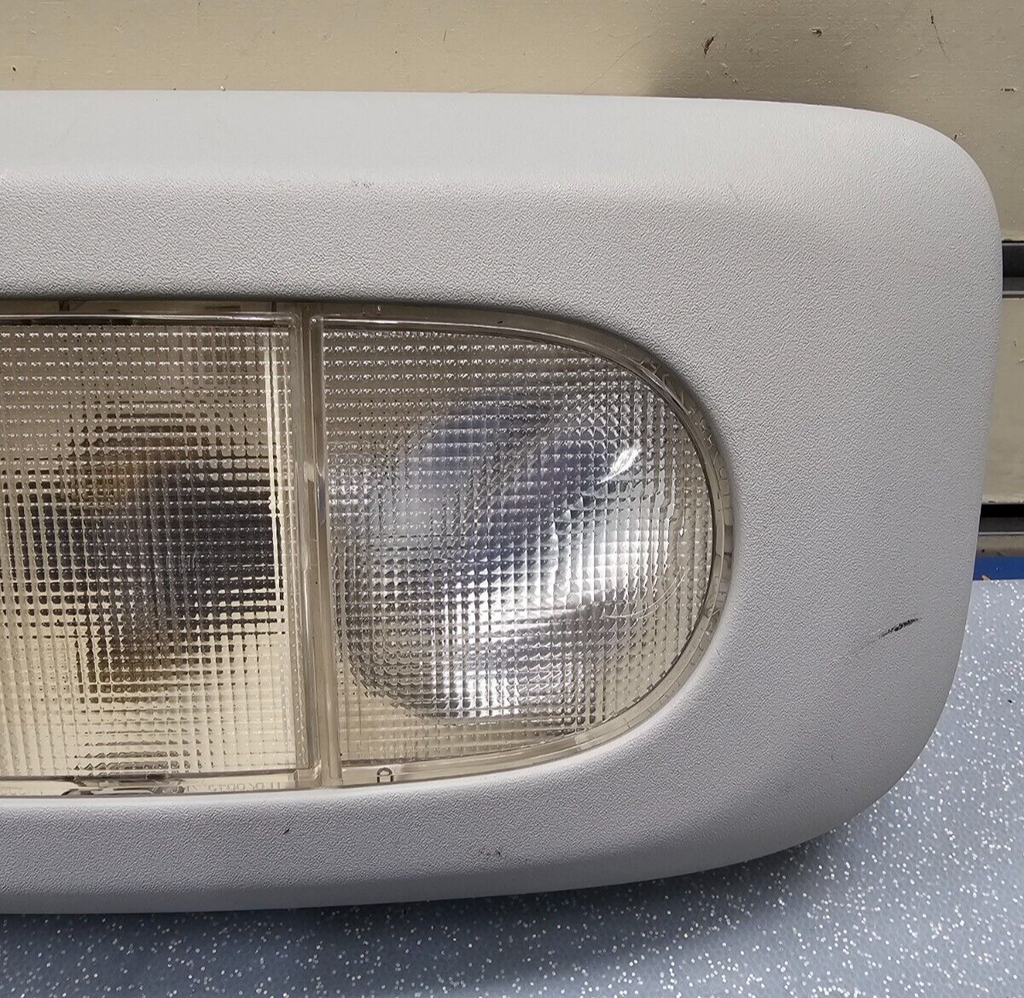🔥04-08 Ford F-150 Overhead Console DOME Light🔴Lamp Storage Assembly Gray OEM