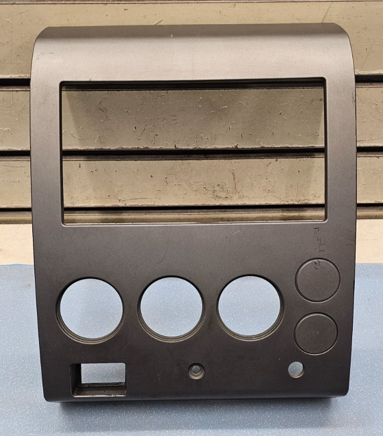 🔥04-07 ARMADA TITAN STEREO RADIO DASH PANEL TRIM CLIMATE CONTROL BEZEL SILVER