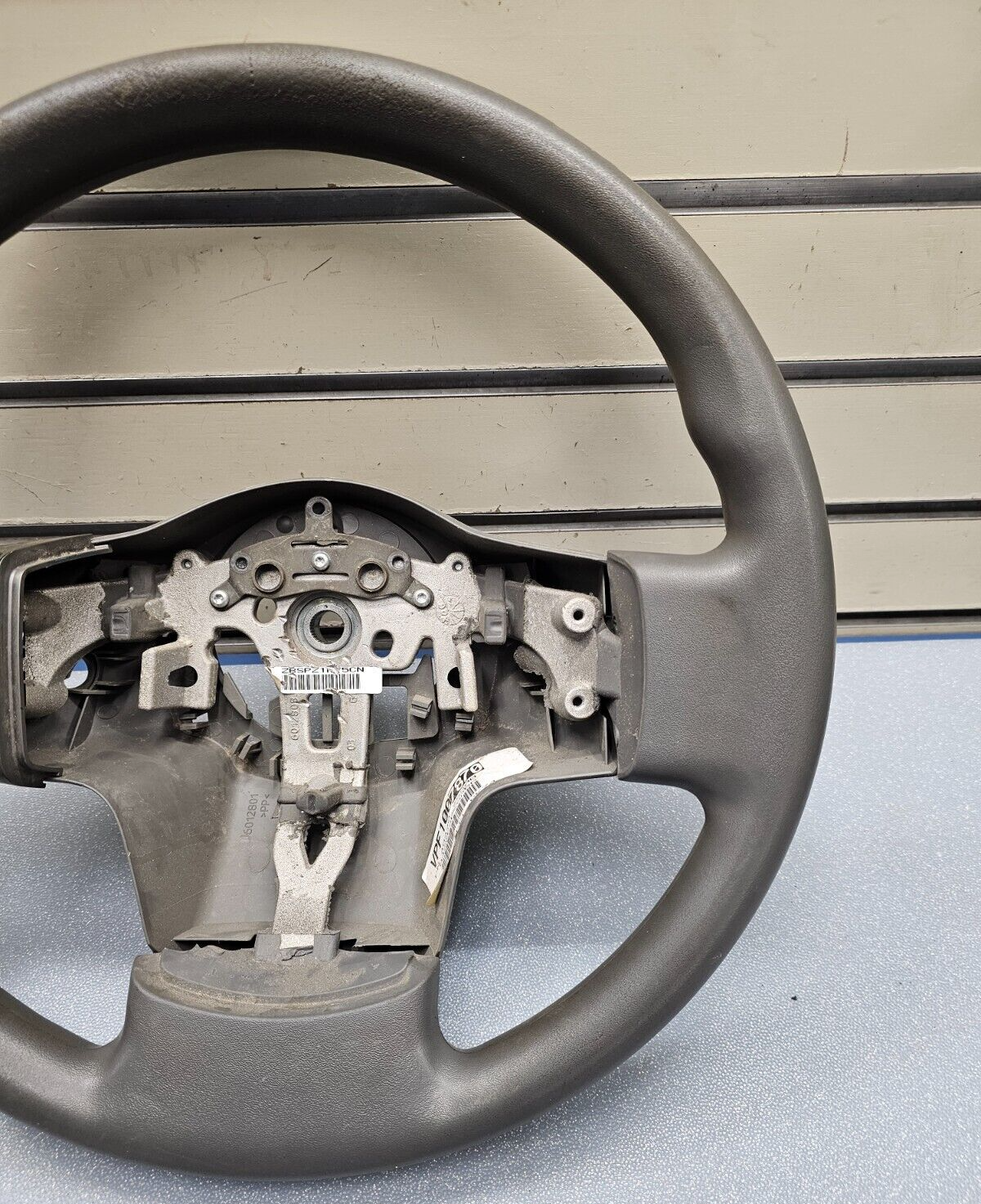 🔥04-07 Infiniti QX56 Left Driver Steering Wheel Column Cover Leather Black OEM
