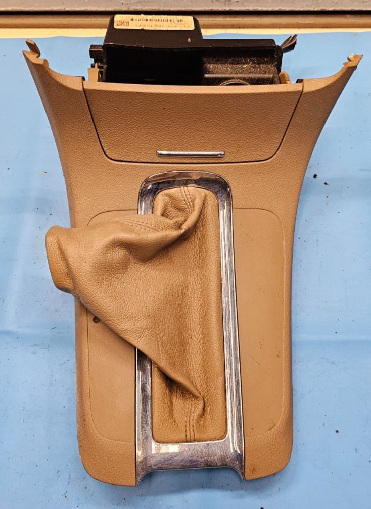 03 Civic EX sedan Shifter Boot with storage and lighter tan