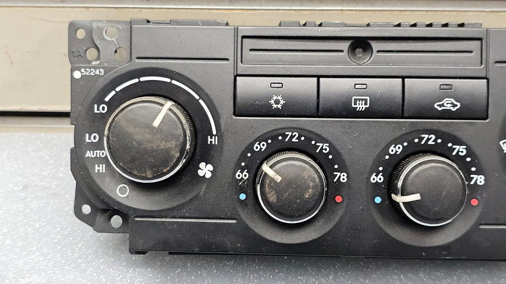 🔥05-07 Chrysler 300 Magnum Charger Dash A/C Heater Temperature Climate Control