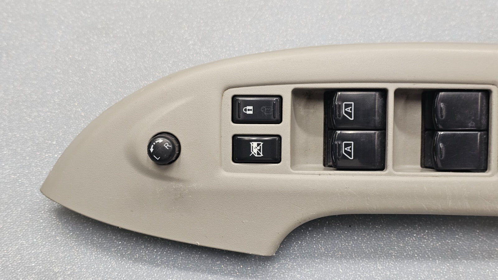 🔥11-17 QUEST FRONT LEFT DRIVER MASTER Window Door Switch Bezel  Panel Tan
