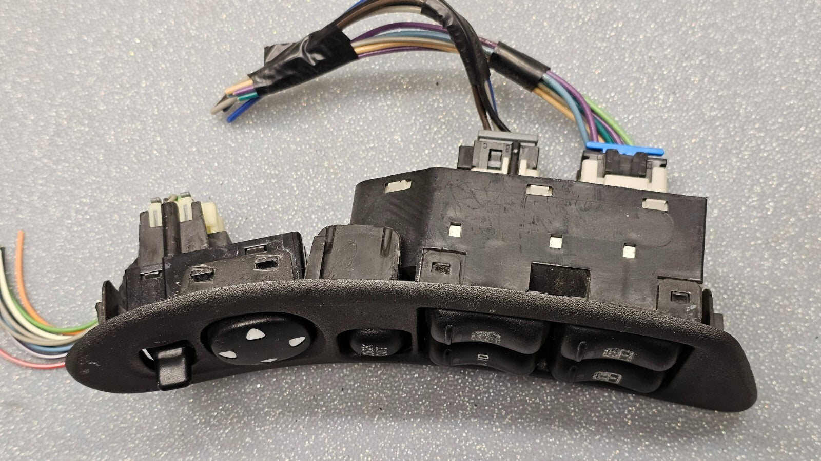 🔥97-03 MALIBU LEFT DRIVER MASTER POWER WINDOW SWITCH CONTROL ASSEMBLY BLACK OEM