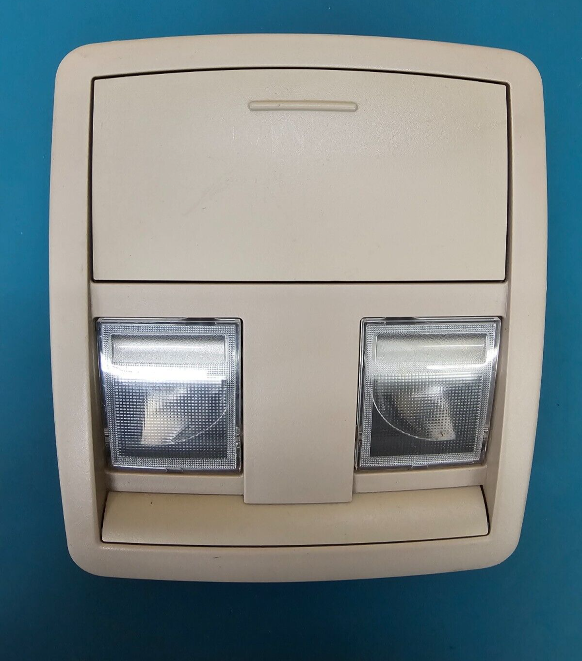 05-07 Dodge Charger 13-18 Challenger Overhead Console Dome Map Light Storage Tan