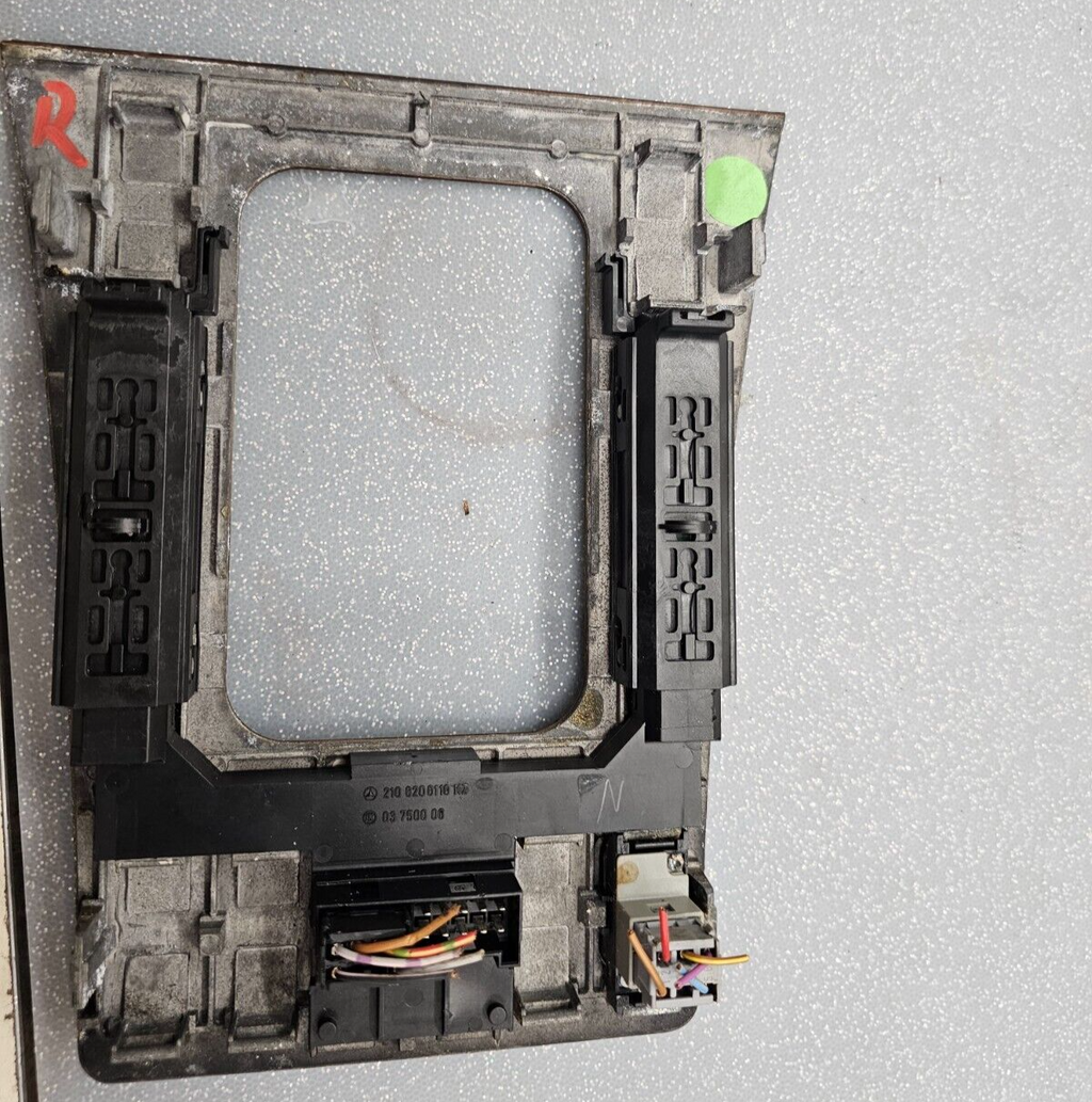 🔥96-97 MERCEDES E300 E320 E420 LEFT DRIVER MASTER WINDOW SWITCH ASSEMBLY WOOD