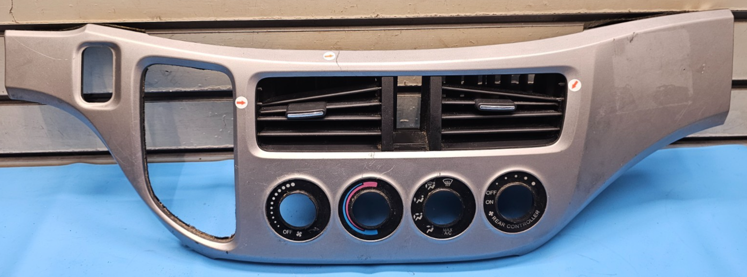 🔥05-10 Honda Odyssey Center Dash Radio Climate Control Bezel Trim Panel Silver