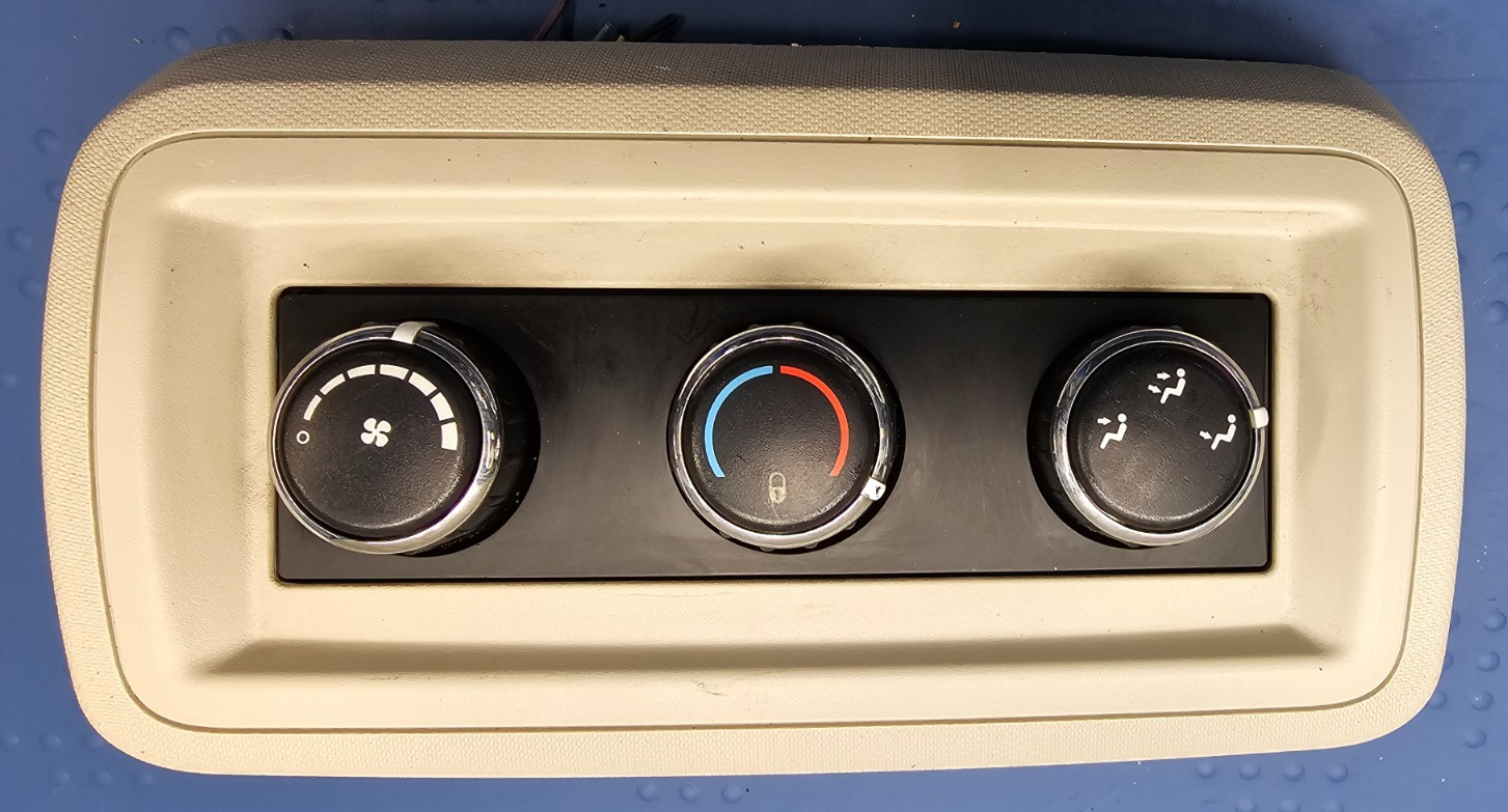 🔥11-16 Caravan Town Country Rear AC Climate Control Heater Temperature HVAC