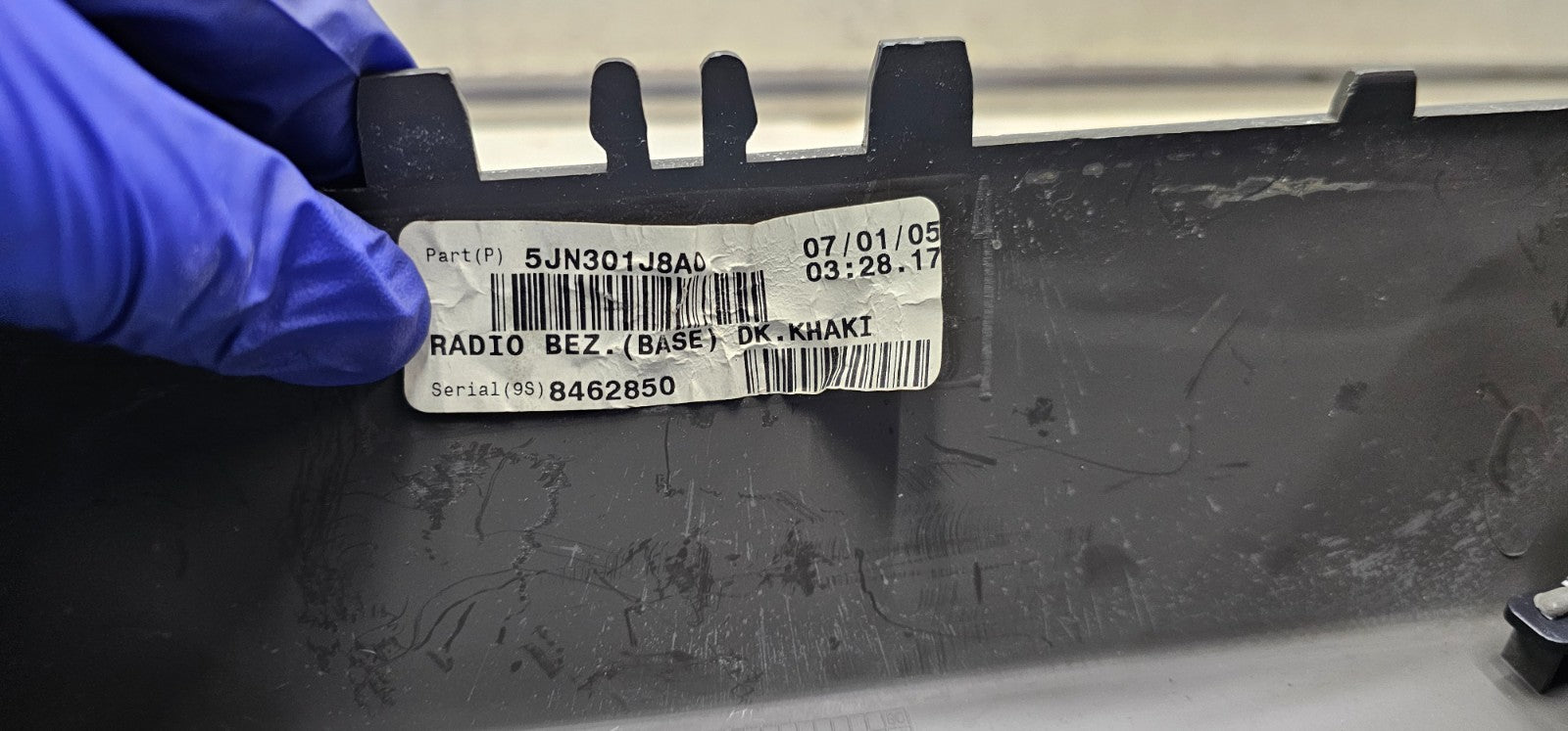 🔥05-07 Grand Cherokee Radio Dash Bezel Trim Surround Vent SLATE DK GRAY B30