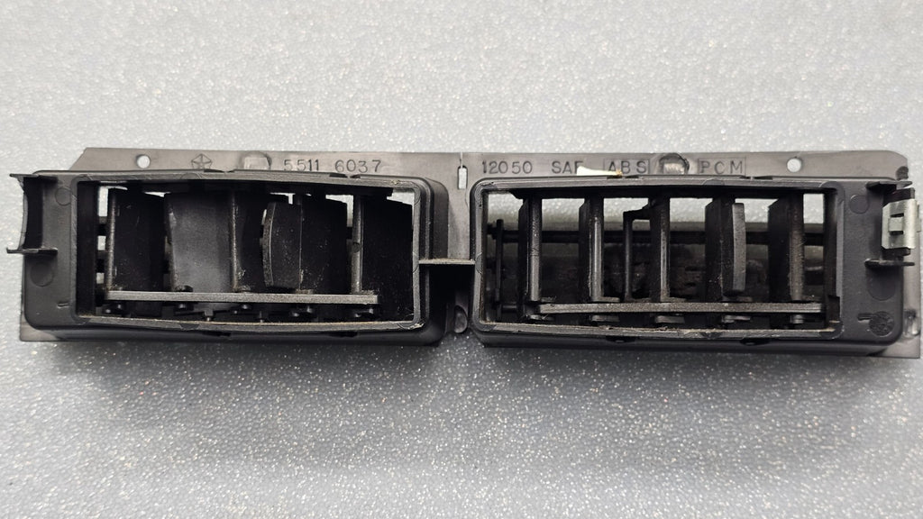 🔥99-04 Jeep Grand Cherokee Dash Center Air Vent A/C AC Heater Panel Black