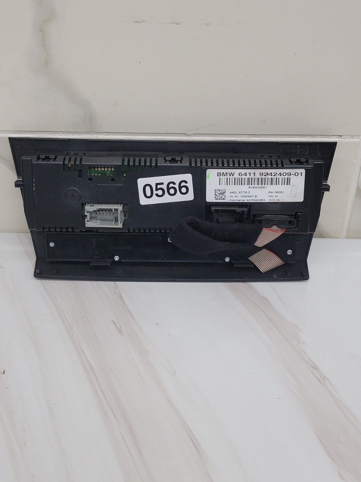 🔥10-12 BMW 328i Climate Control Panel Temperature Unit A/C Heater BLACK