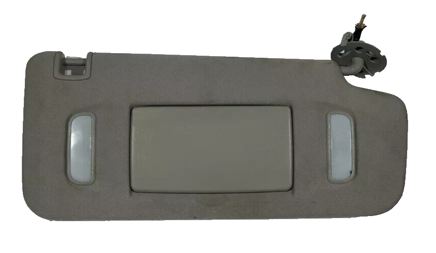 07-17 Traverse Acadia Outlook Enclave Sun Visors Shade Set Pair Left Right Gray