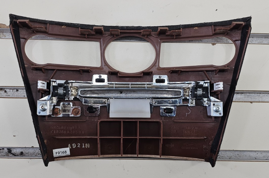 🔥06-08 Infiniti M35 M45 Dash AM FM Radio Stereo Audio Control Panel Bezel Wood