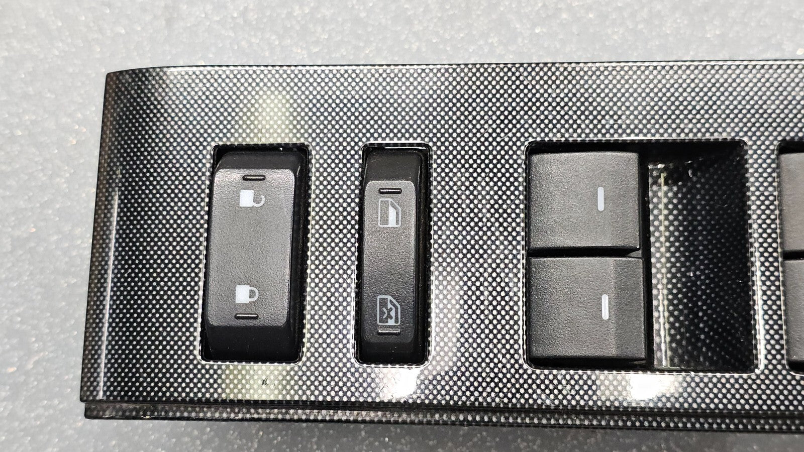 🔥06-10 EXPLORER MOUNTAINEER FRONT LEFT DRIVER MASTER WINDOW SWITCH CARBON FIBER