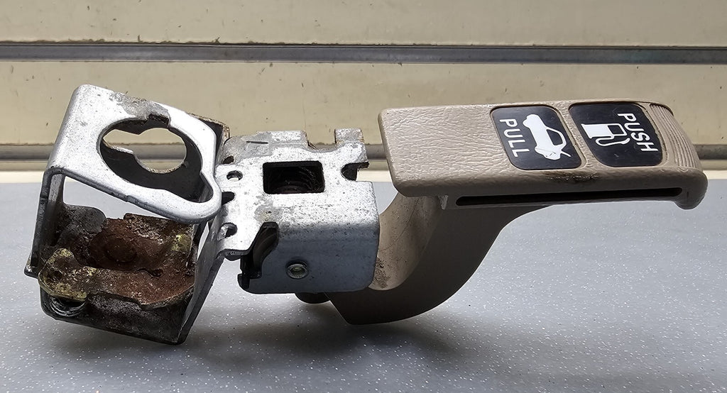 🔥01-05 HONDA CIVIC OPENER ASSEMBLY TRUNK FUEL GAS LID OPENER HANDLE SWITCH OEM