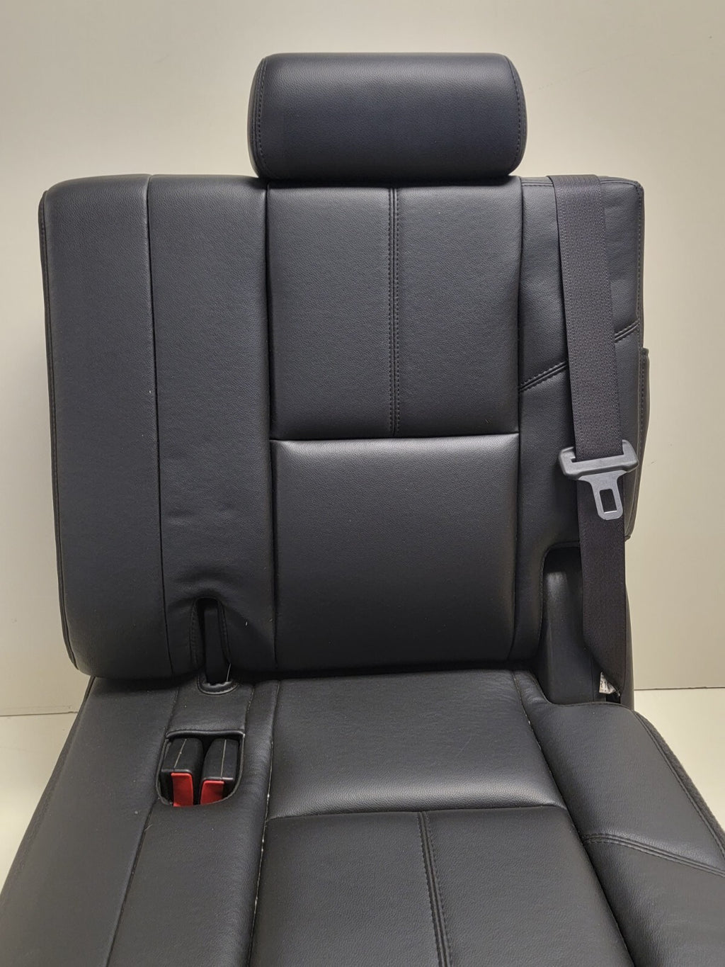 🔥2007-2014 Escalade Suburban Tahoe Yukon Third 3rd Row Seat BLACK Leather Left