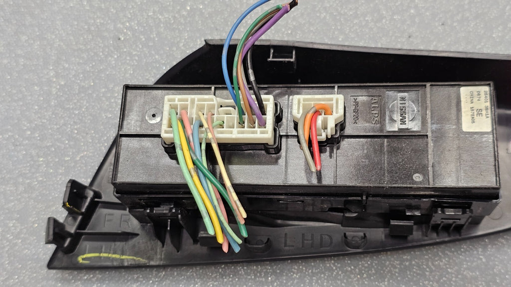 🔥13-19 NISSAN SENTRA LEFT DRIVER MASTER POWER DOOR WINDOW SWITCH LOCK BLACK
