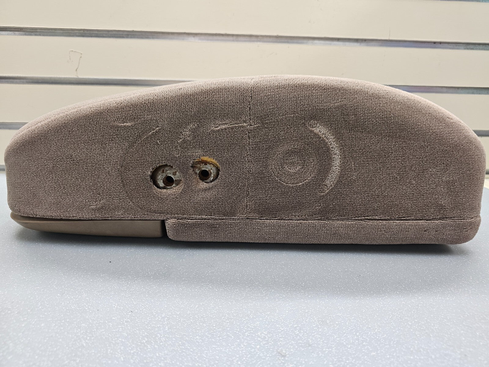 97-03 Ford F150 Center Console JUMPSEAT Armrest Cloth/Leather Cup holder TAN JS6