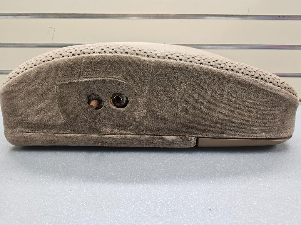 97-03 Ford F150 Center Console JUMPSEAT Armrest Cloth/Leather Cup holder TAN JS6