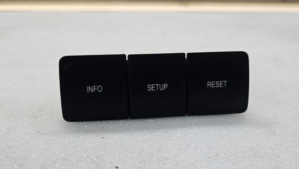 🔥06-10 Mountaineer Explorer Dash Info Switch Setup Reset Control Assembly Black