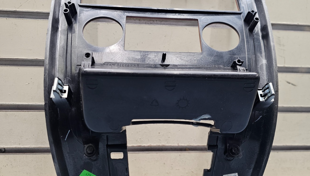 🔥07-09 Equinox Center Dash Radio Climate Surround Bezel Trim SILVER/WOOD B43