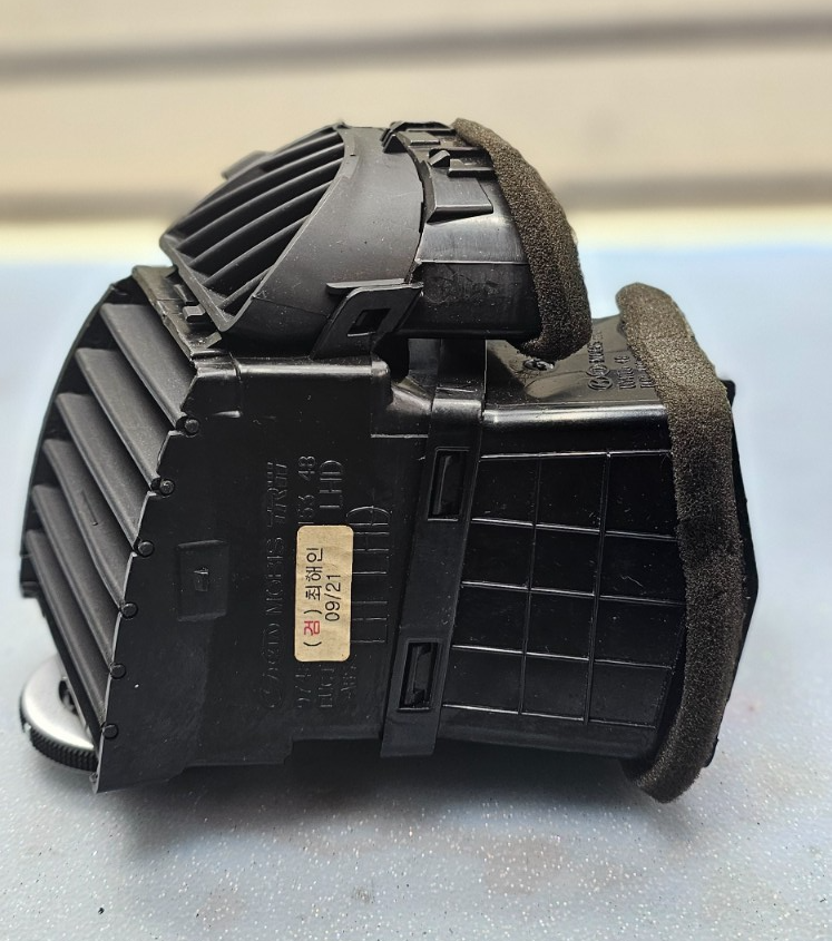 🔥07-12 HYUNDAI SANTA FE DASH LEFT DRIVER AC HEATER AIR VENT CONDITIONING BLACK