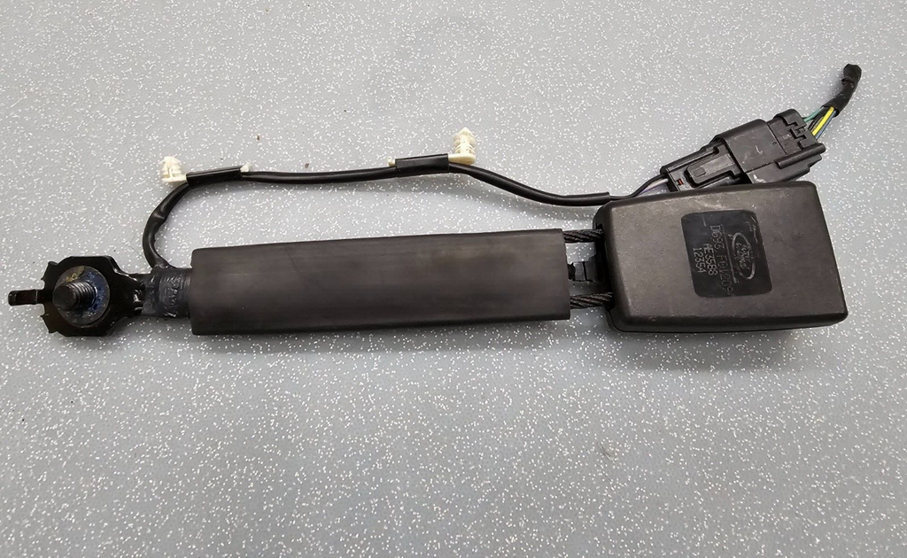 🔥2013-2016 Ford Fusion Front Left Driver Seat Belt Buckle Assembly Black OEM