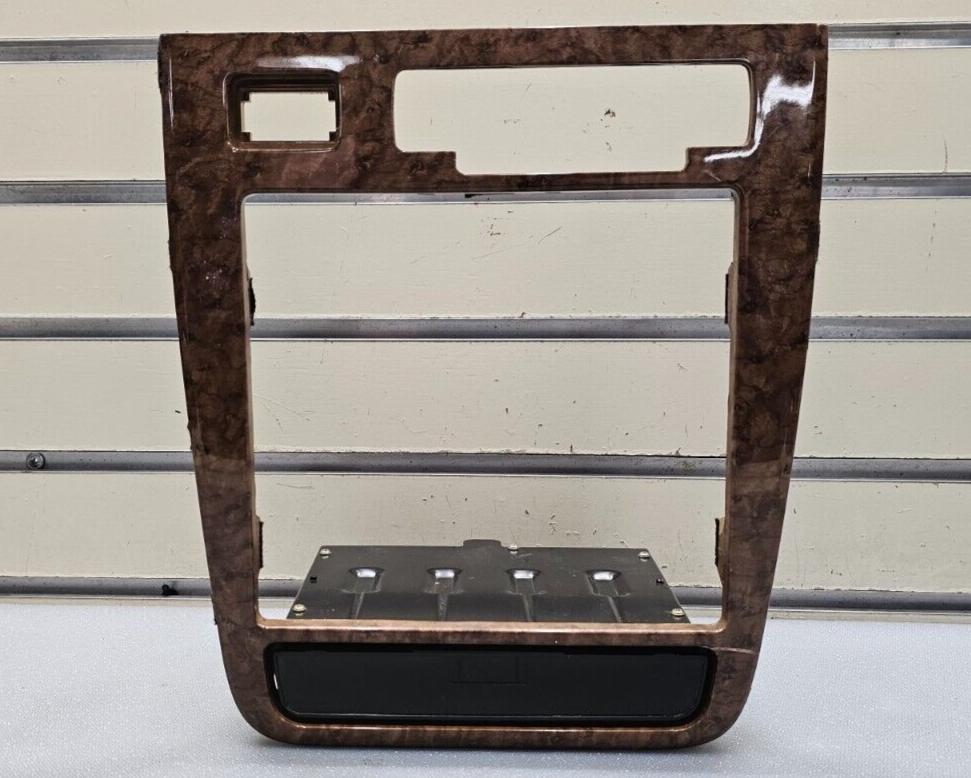 🔥01-05 Hyundai XG300 XG350 Dash Center Radio Bezel Cover Panel Tray Switch Wood