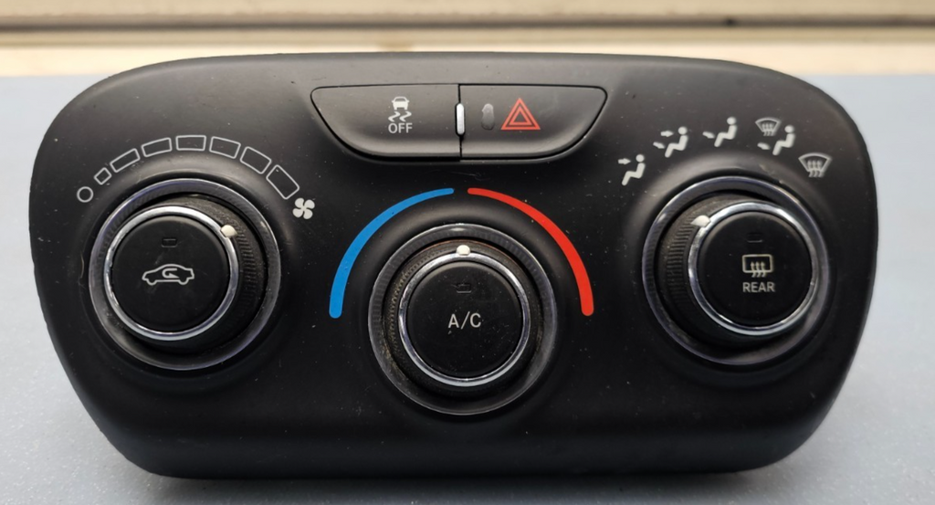 🔥13-16 DODGE DART Dash AC A/C HVAC Heater Temperature Climate Control Black