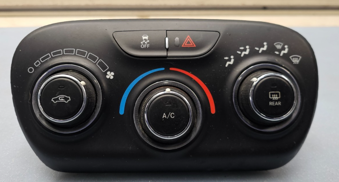 🔥13-16 DODGE DART Dash AC A/C HVAC Heater Temperature Climate Control Black