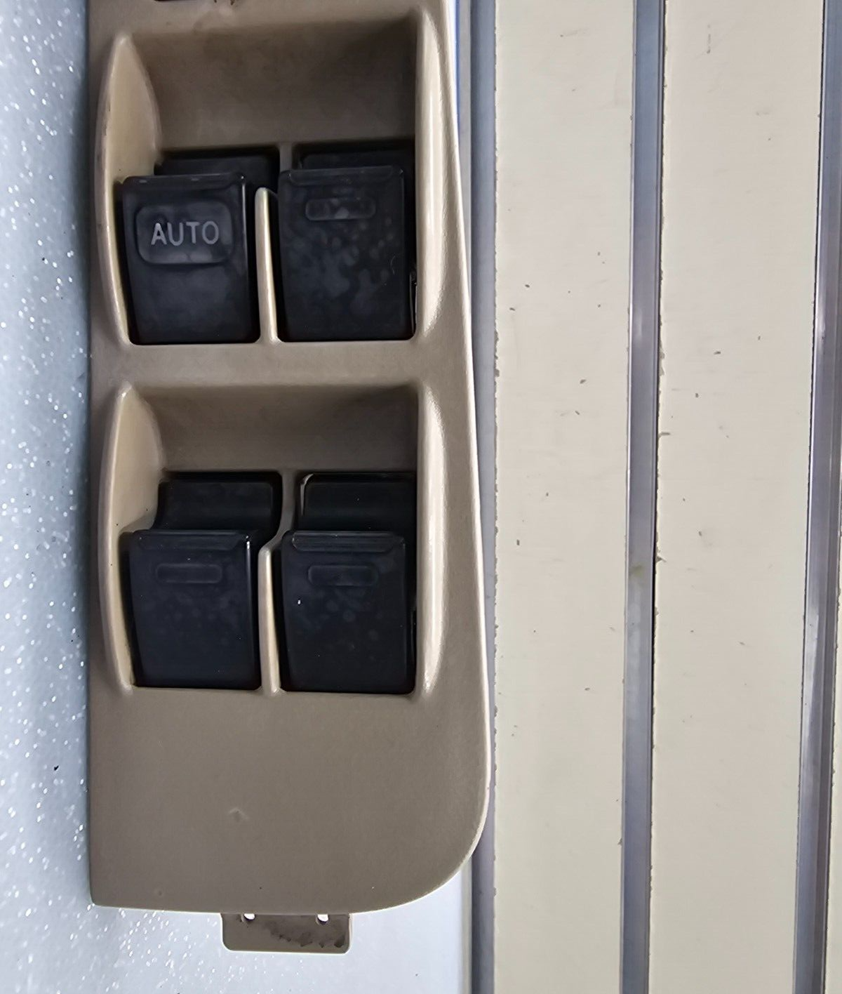 05-11 Toyota Tacoma Left Driver Power Window Master Switch Assembly Tan OEM