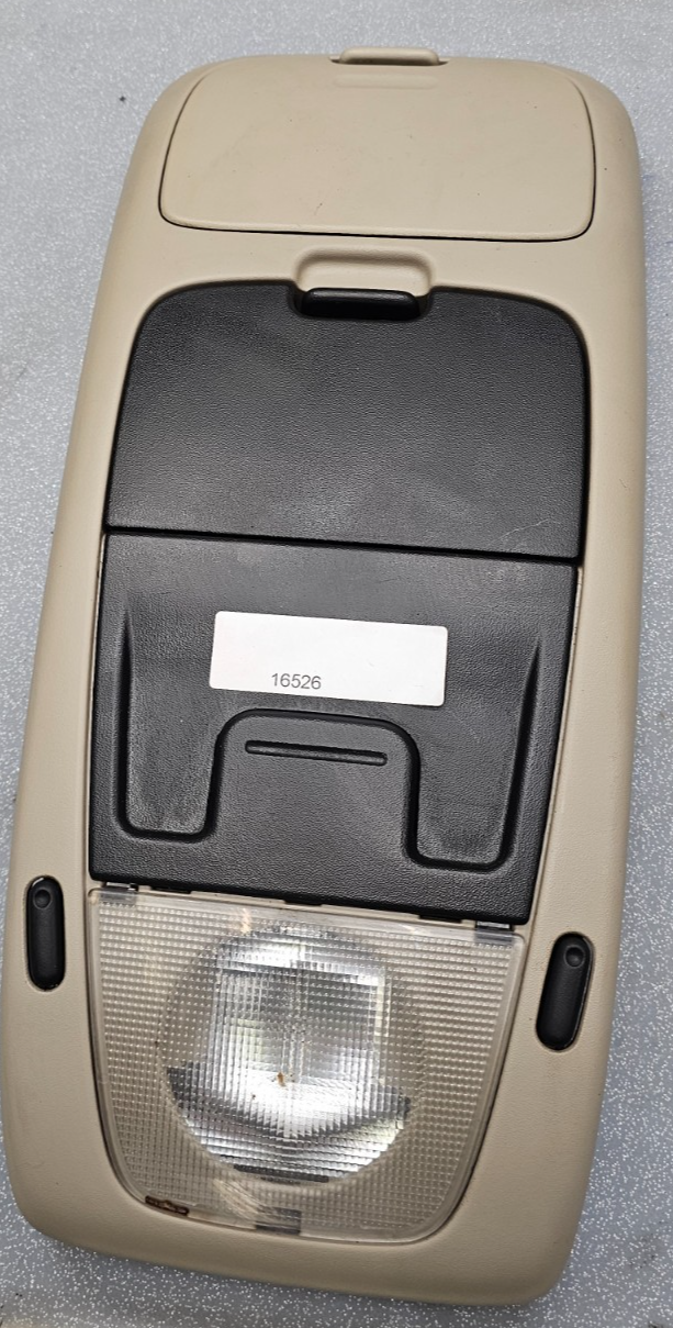 🔥02-10 Explorer Mountaineer Overhead Console Dome Map Light Lamp Storage TAN