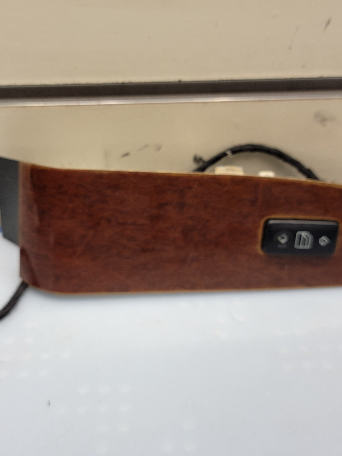 🔥03-06 Mercedes W220 S430 S500 S55 AMG Right Side Window Switch Trim Wood OEM