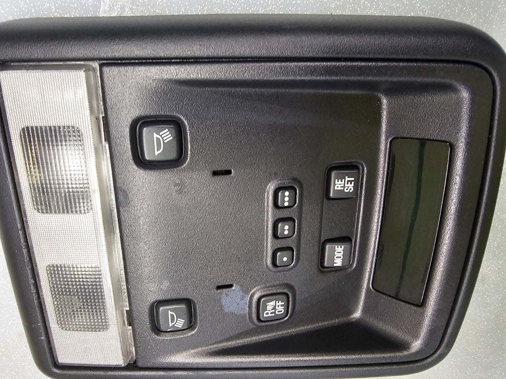 🔥03-11 Town Car Overhead Console Dome Map Light Lamp Sunroof Assembly Black OEM