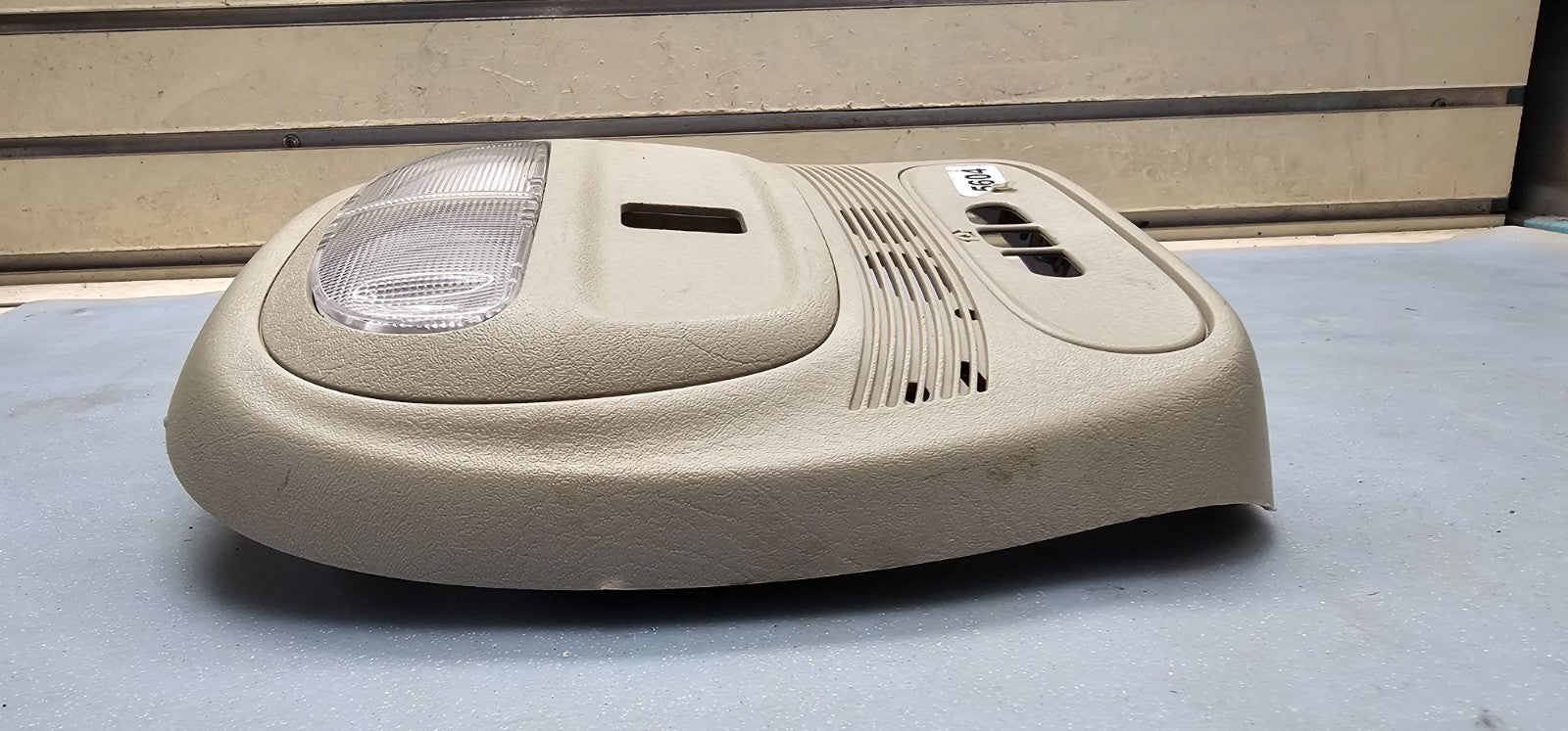 🔥02-09 TRAILBLAZER ENVOY OVERHEAD CONSOLE DOME LIGHT MAP STORAGE ASSEMBLY TAN
