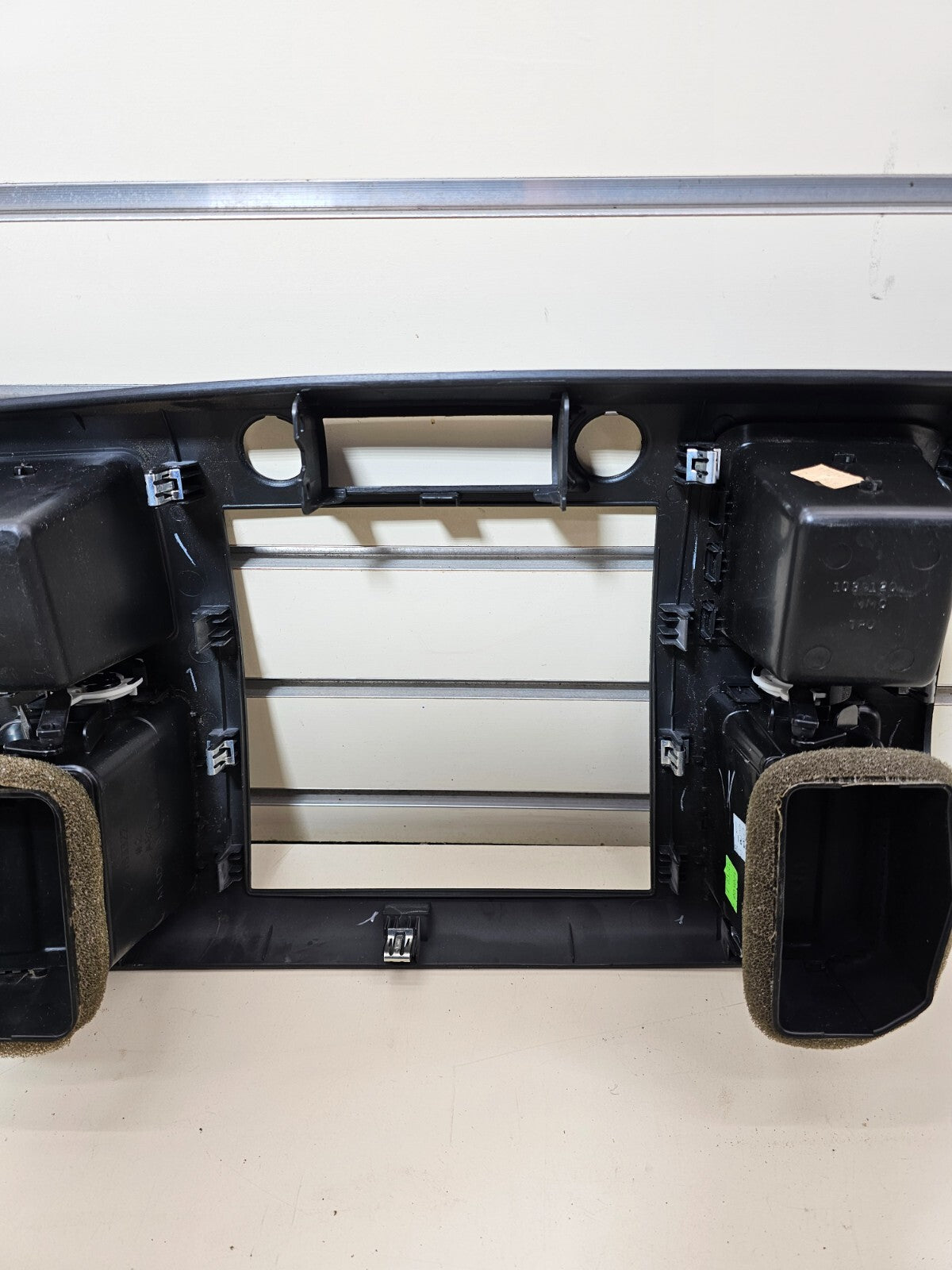🔥07-14 Silverado SIERRA Center Dash Radio Bezel AC Climate Trim Panel BLACK B6