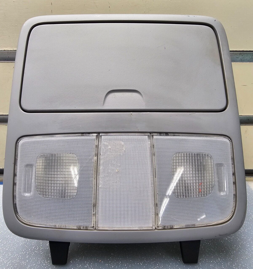 🔥07-10 Elantra Overhead Console Storage Display Dome Light Storage GRAY OEM