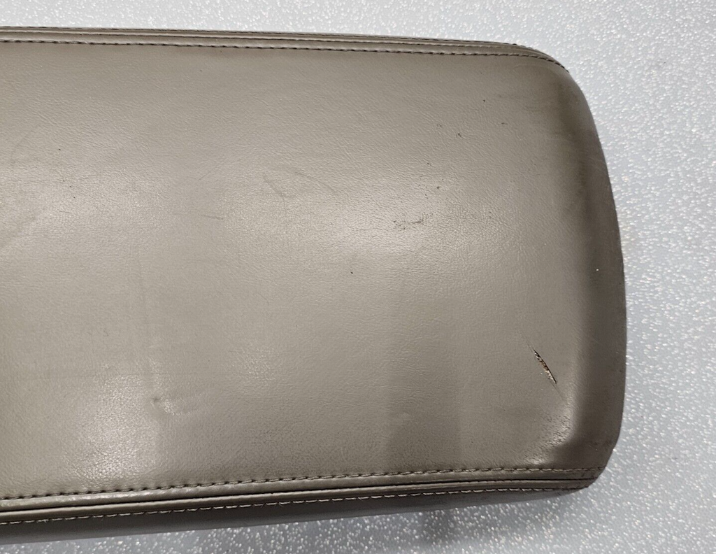 🔥08-10 Dodge Charger Center Console Arm Rest Lid Leather Assembly Cover Tan OEM