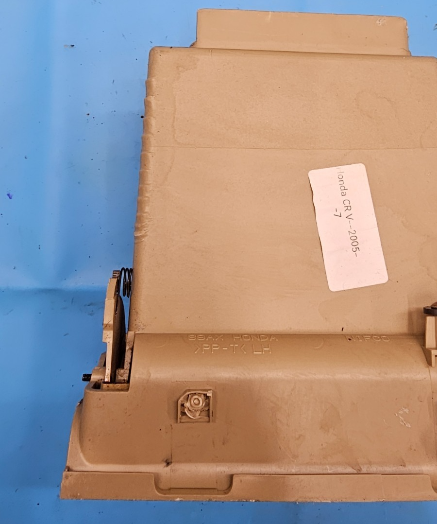 05-06 Honda CR-V Center Dash Console Panel Storage Box Compartment Cubby Bin Tan