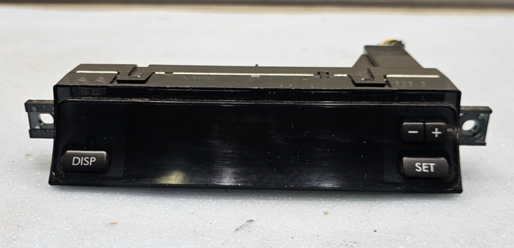 🔥07-09 SUBARU LEGACY OUTBACK DIGITAL CENTER DASH AUTO CLOCK ASSEMBLY BLACK