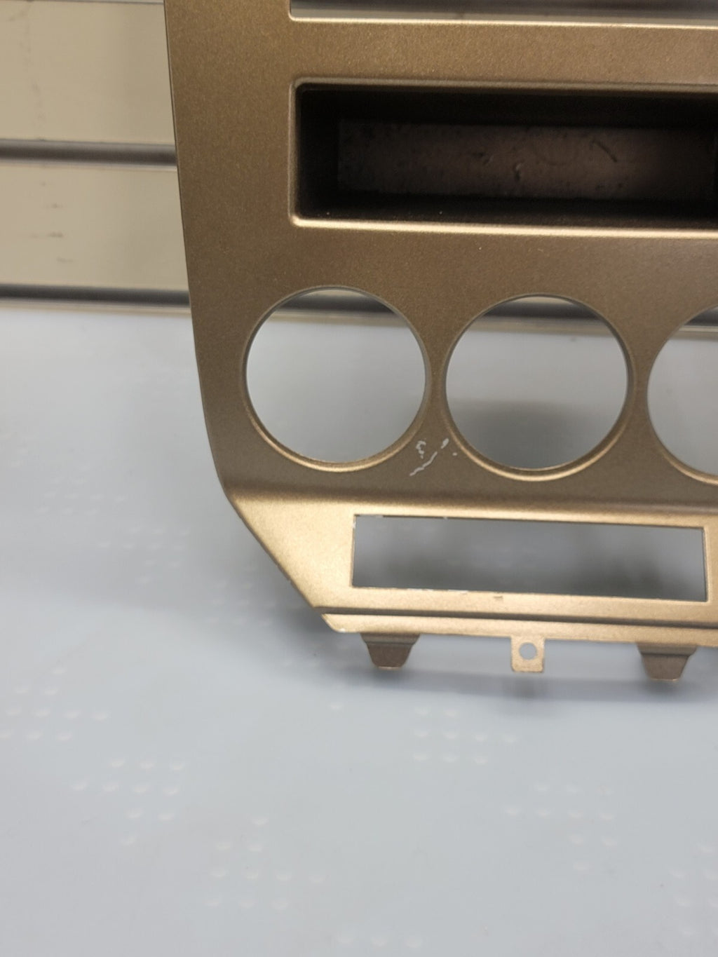 🔥07-09 Dodge CALIBER Dash Radio Center BEZEL Climate Dash Trim Vents golden B15