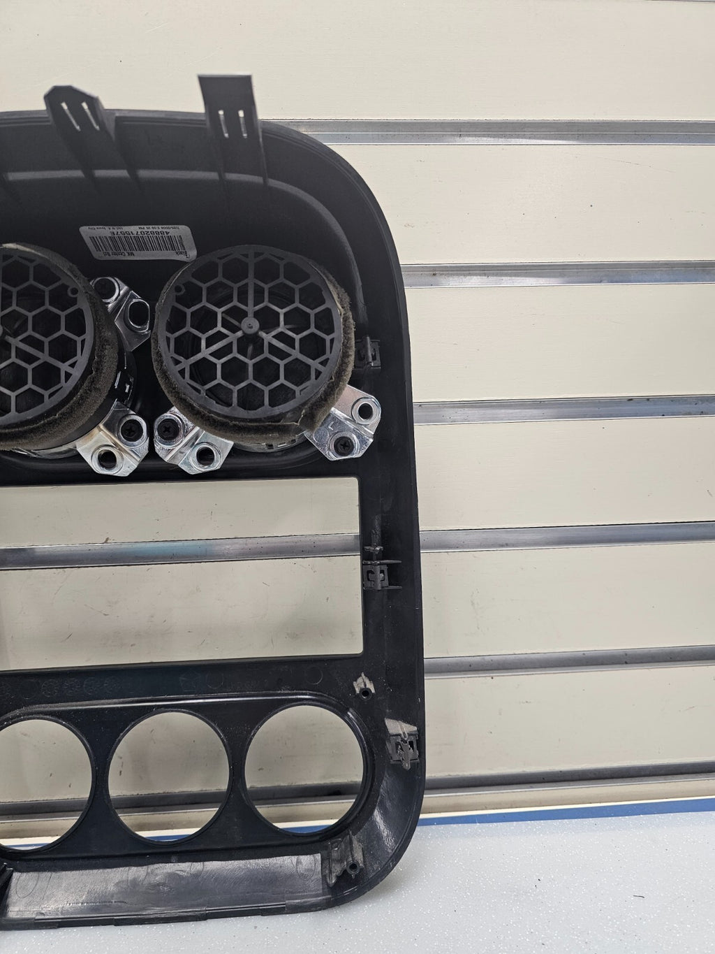 🔥10-16 Jeep Compass Patriot Center Radio Climate Dash Trim Bezel Vents BLACK
