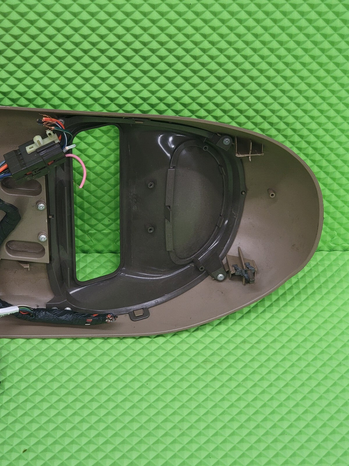 🔥97-02 Ford Expedition Overhead Climate Console Map Light Display OEM TAN