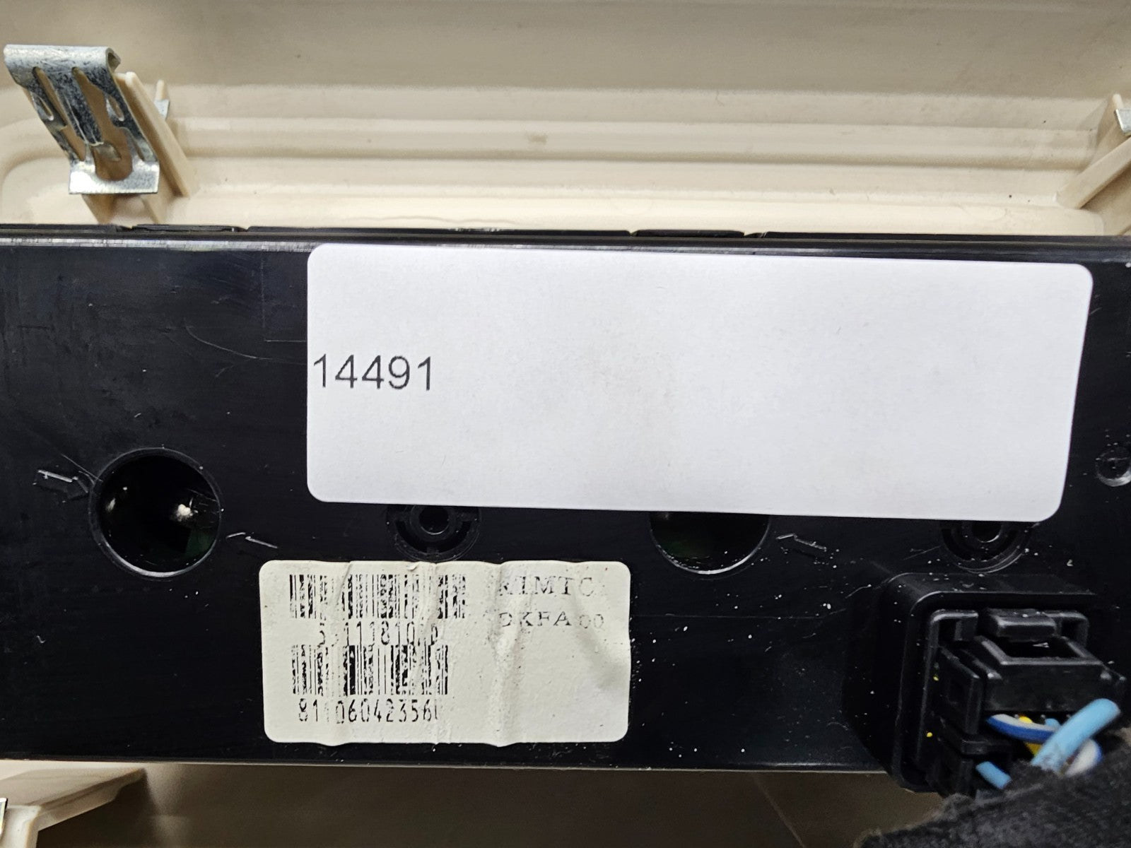 🔥11-16 Grand Caravan Town Country Rear AC Heater HVAC Climate Control Panel