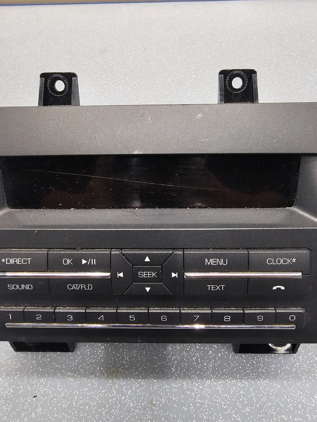 11-12 Lincoln Mkz Front Dash AM FM Radio Control Panel Infotainment Display OEM