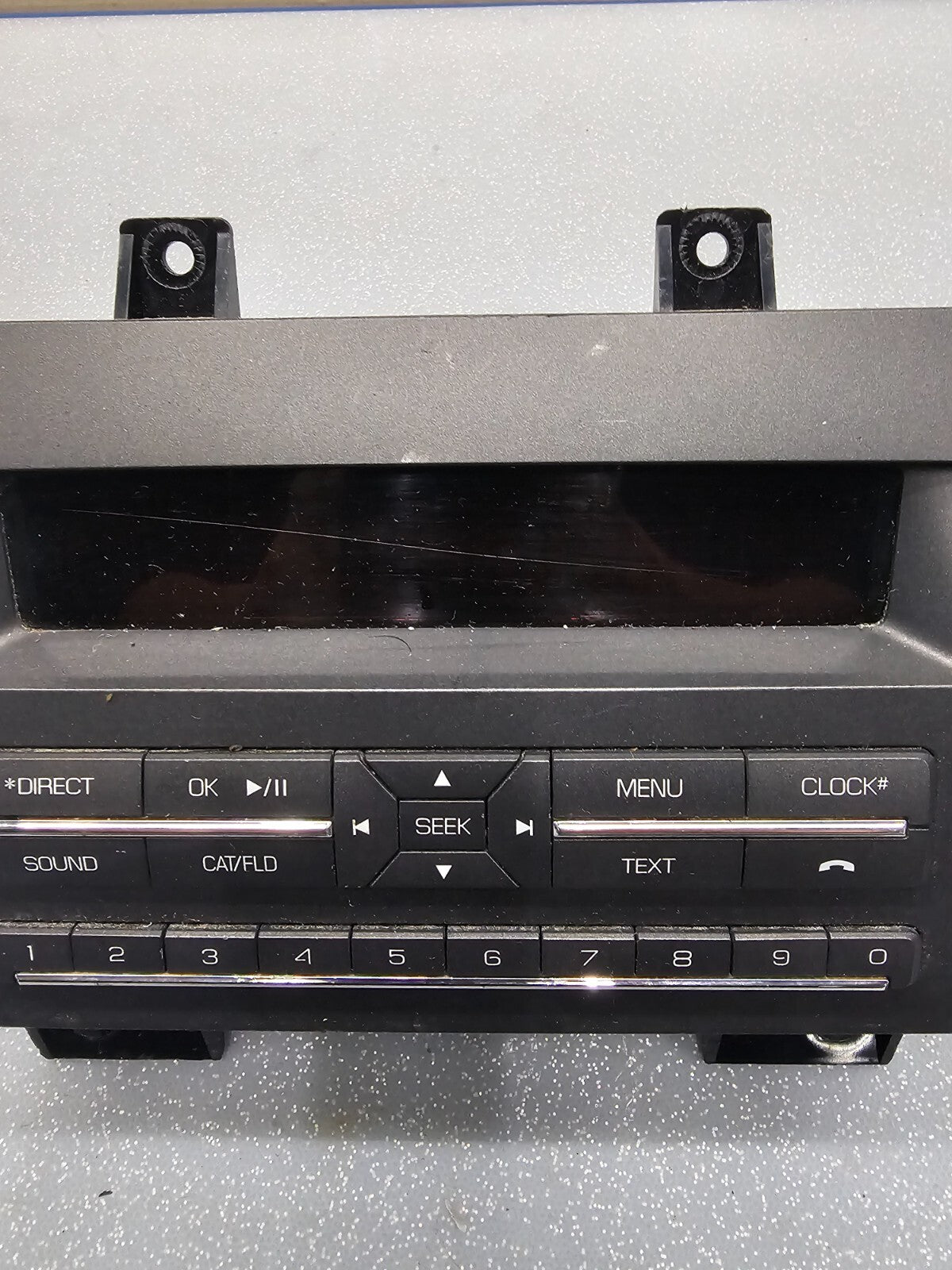 11-12 Lincoln Mkz Front Dash AM FM Radio Control Panel Infotainment Display OEM