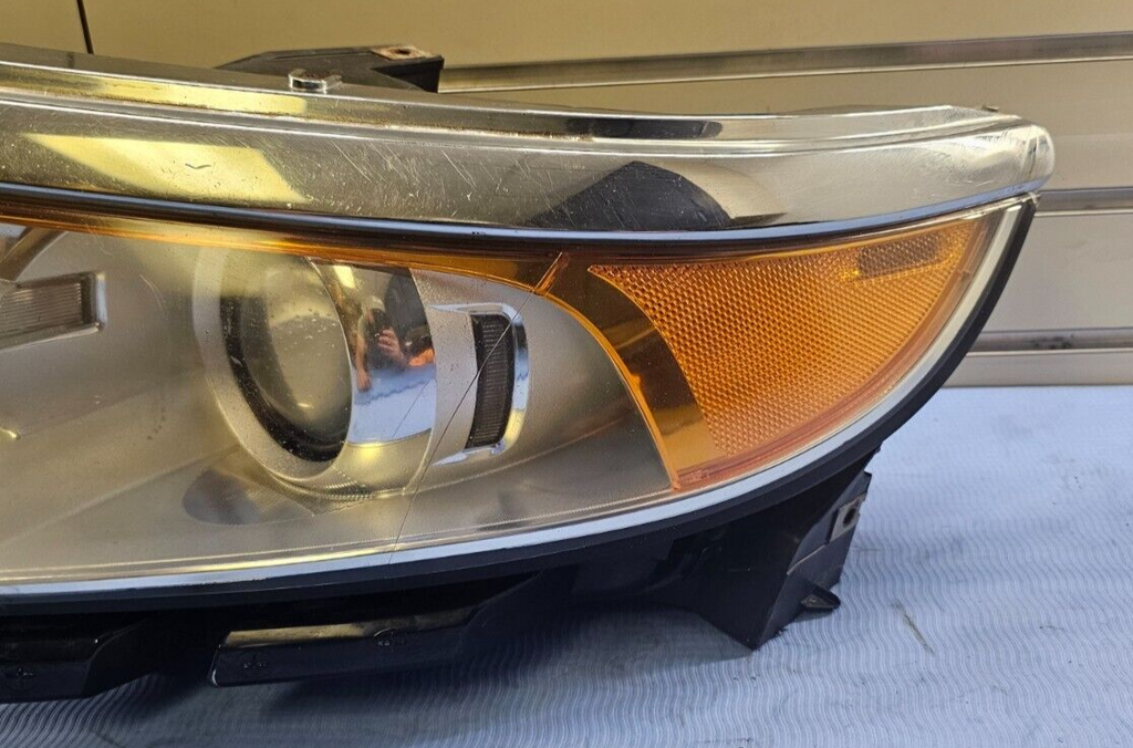🔥2011-2014 FORD EDGE FRONT LEFT DRIVER MASTER HEAD LIGHT LAMP ASSEMBLY OEM