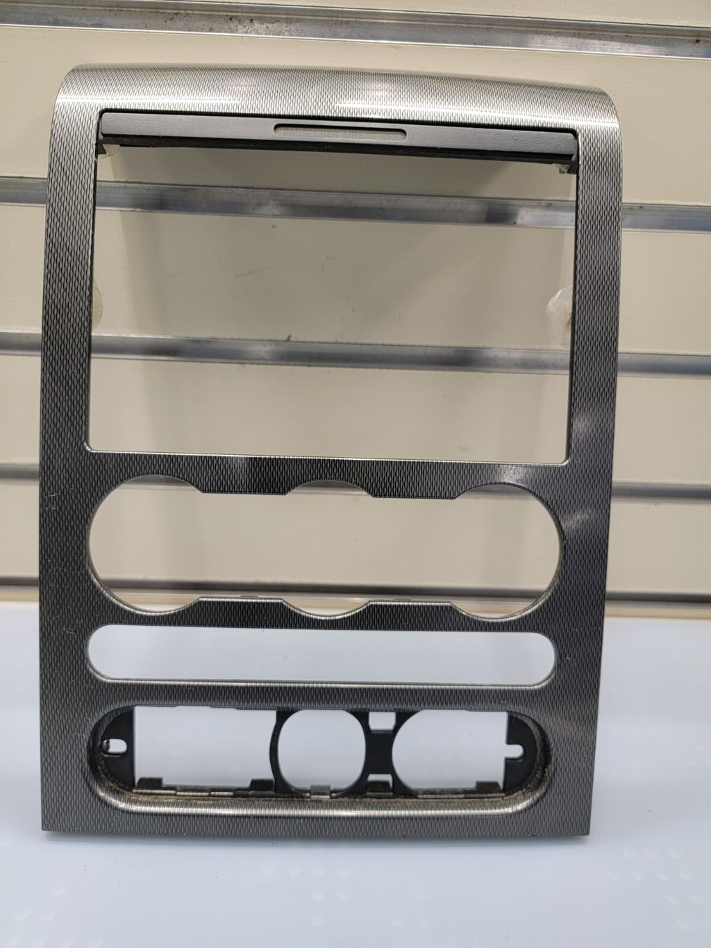 🔥04-08 Ford F-150 Dash Radio Climate Bezel Center Trim Panel CARBON GRAY